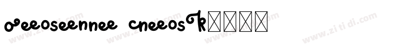 Cabana Baby字体转换